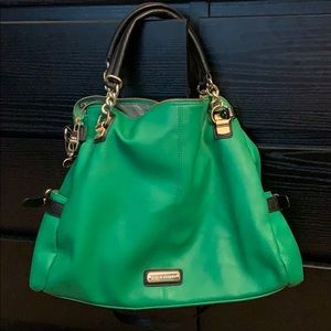 Green Steve Madden large purse